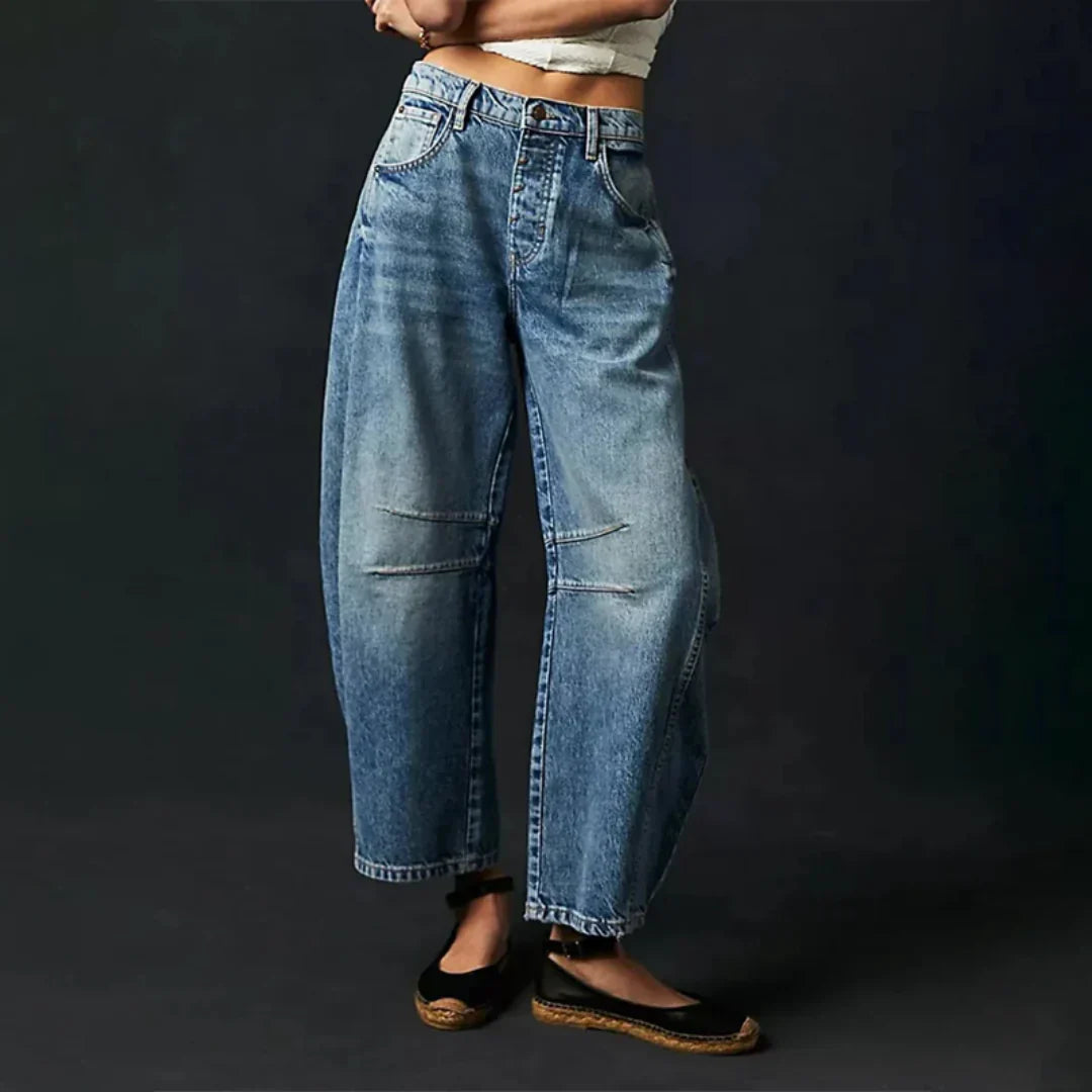 Vada | Wide-leg jeans met hoge taille en comfortabele pasvorm