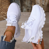 Orthopedische sneakers met brede teenruimte en voetboogondersteuning