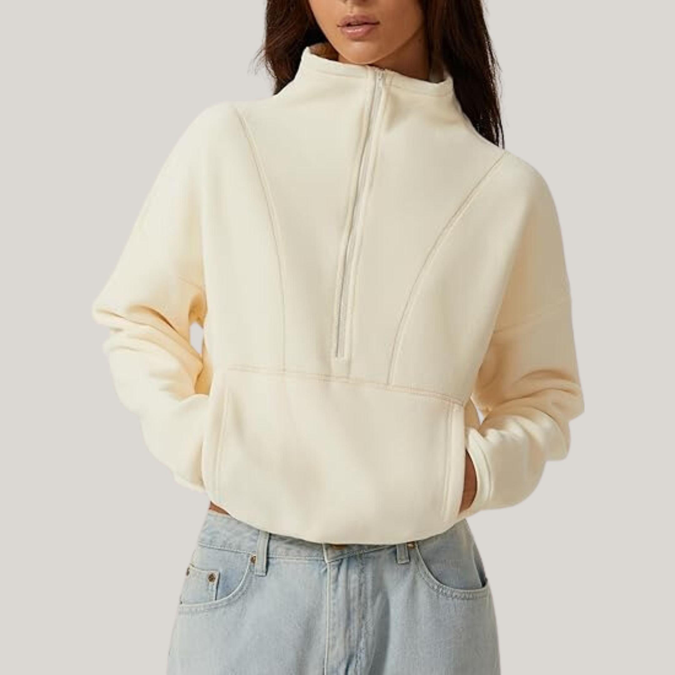 Rhea | Fleece trui met zachte voering voor ultiem comfort