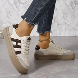 Orthopedische sneakers met brede teenruimte en voetboogondersteuning