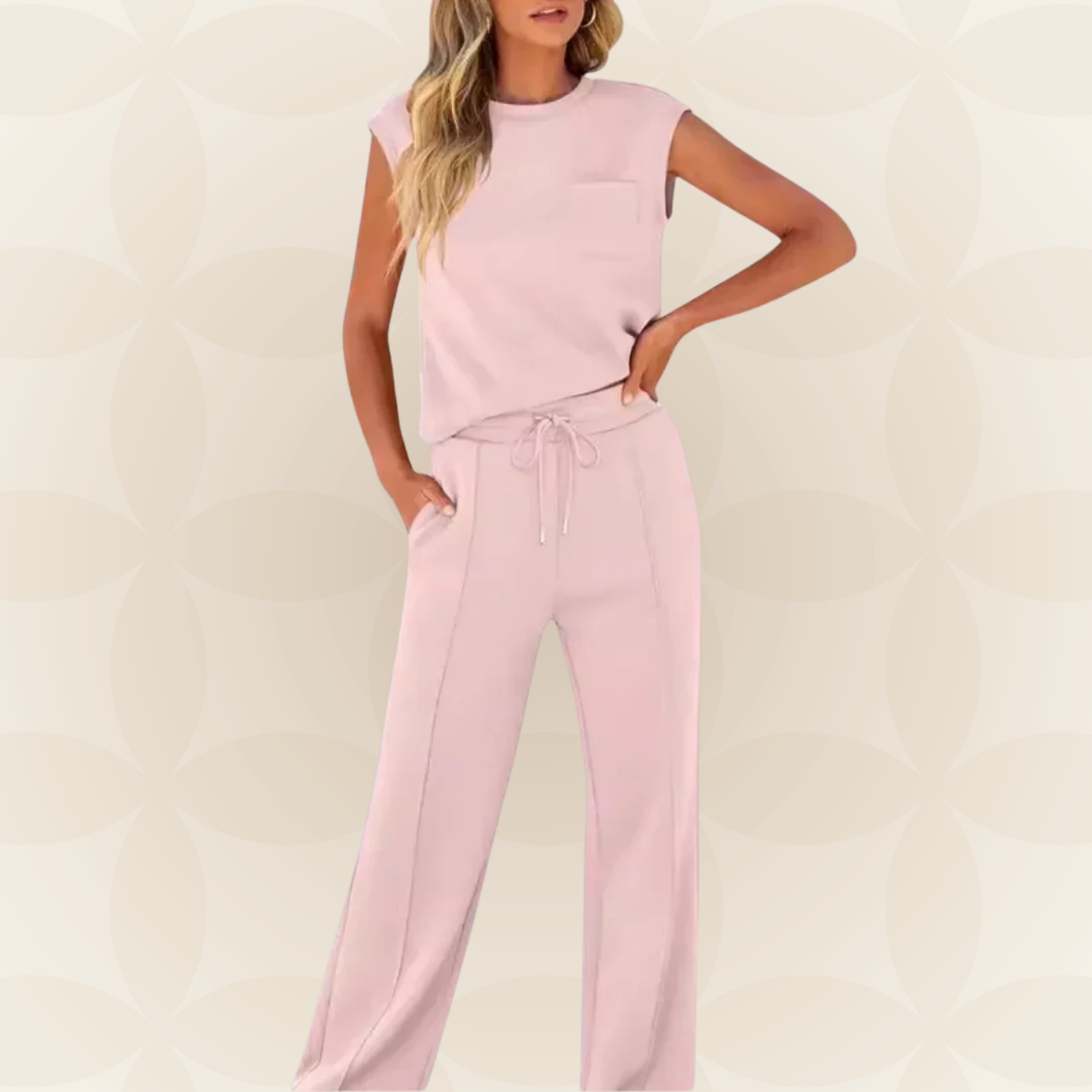 Anna | Comfortabele tweedelige loungeset