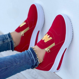 Orthopedische sneakers met brede teenruimte en voetboogondersteuning
