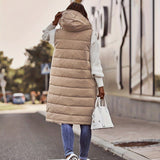 Romy | Lange Herfstjas met Moderne Pasvorm en Extra Warmte