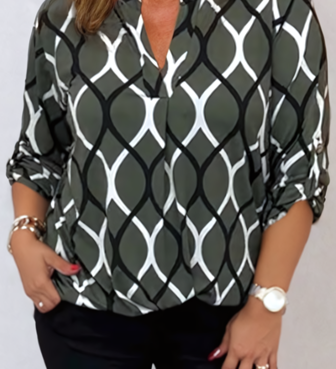 Gabriela | Lange blouse met tijdloze elegantie voor elke gelegenheid