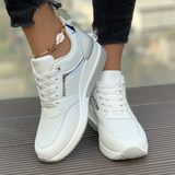Orthopedische sneakers met brede teenruimte en voetboogondersteuning