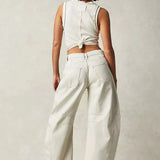 Vada | Wide-leg jeans met hoge taille en comfortabele pasvorm