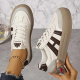 Orthopedische sneakers met brede teenruimte en voetboogondersteuning