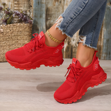 Orthopedische sneakers met brede teenruimte en voetboogondersteuning