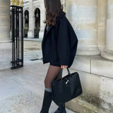 Megan | Oversized wollen jas met klassieke pasvorm en warme uitstraling