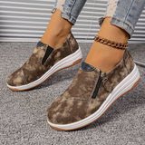 Orthopedische sneakers met brede teenruimte en voetboogondersteuning