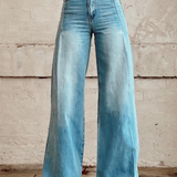 Wijde broek met tijdloze elegantie en comfortabele pasvorm