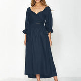 Chelsea | Zomerjurk met lantaarnmouwen en tijdloze elegantie