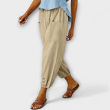 Harem broek met relaxte boho stijl en ultiem comfort