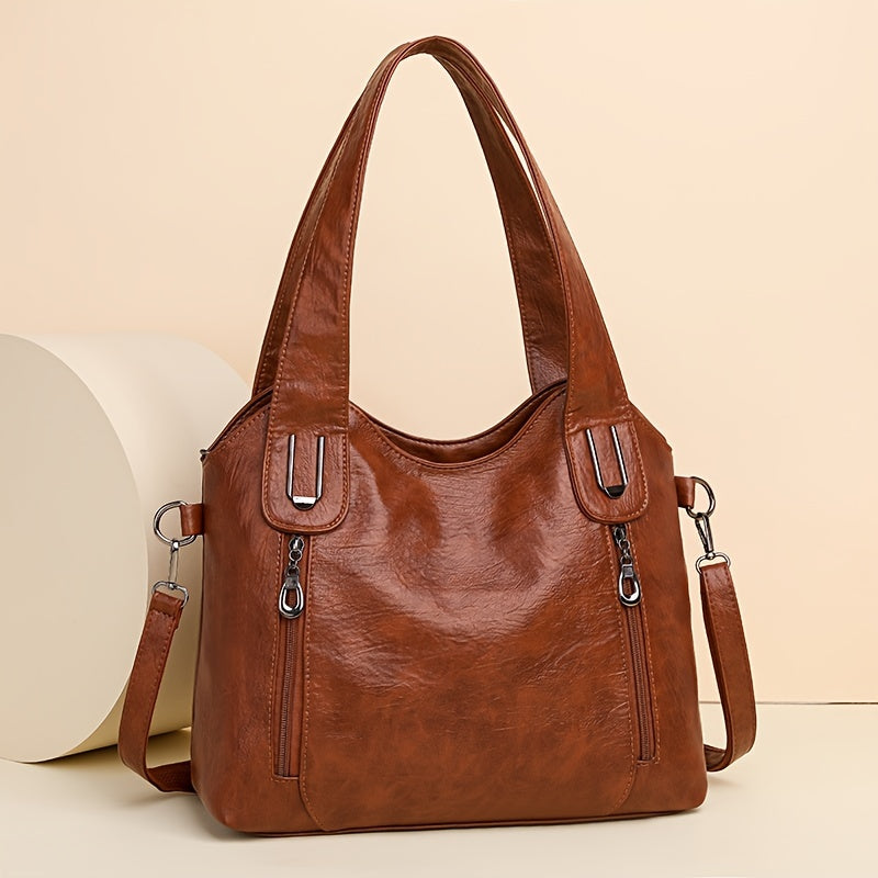 Tote Bag met ruim interieur en elegante uitstraling