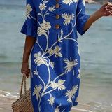 Livia | Casual zomerjurk met bloemenprint