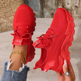 Orthopedische sneakers met brede teenruimte en voetboogondersteuning