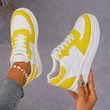 Orthopedische sneakers met brede teenruimte en voetboogondersteuning