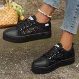 Orthopedische Sneakers met brede teenruimte en voetboogondersteuning