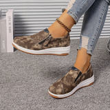 Orthopedische sneakers met brede teenruimte en voetboogondersteuning