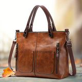 Cleo | Leren Handtas met ruime opbergruimte en tijdloos design