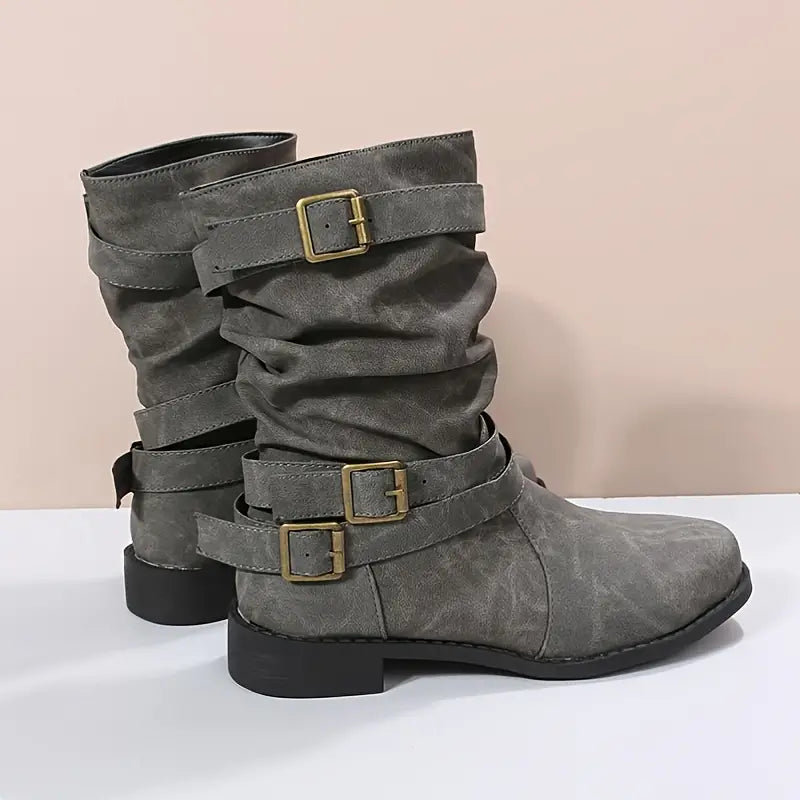 Elegante laarzen met luxe leer en stevige zool voor elke gelegenheid