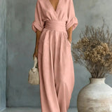 Valentina | Elegante Maxi Jurk met Geaccentueerde Taille