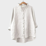 Zomerblouse met zachte stof en elegante print