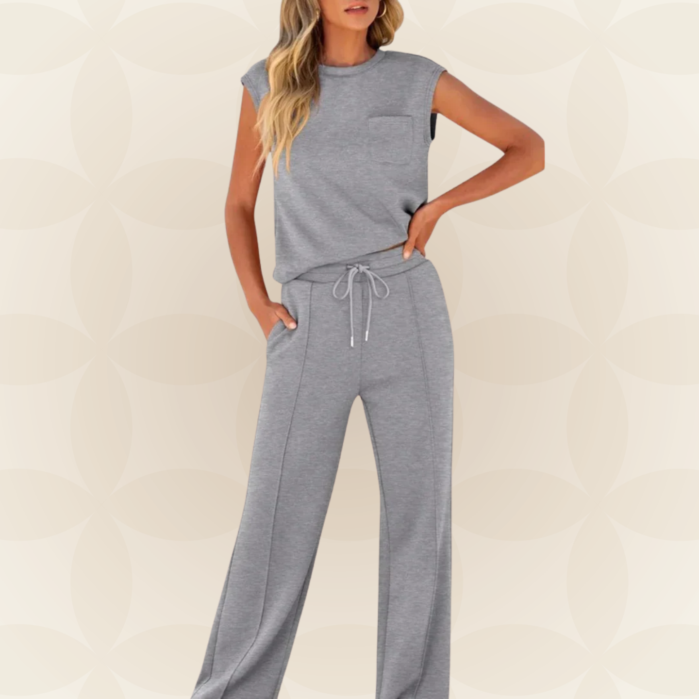 Anna | Comfortabele tweedelige loungeset