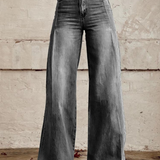 Wijde broek met tijdloze elegantie en comfortabele pasvorm