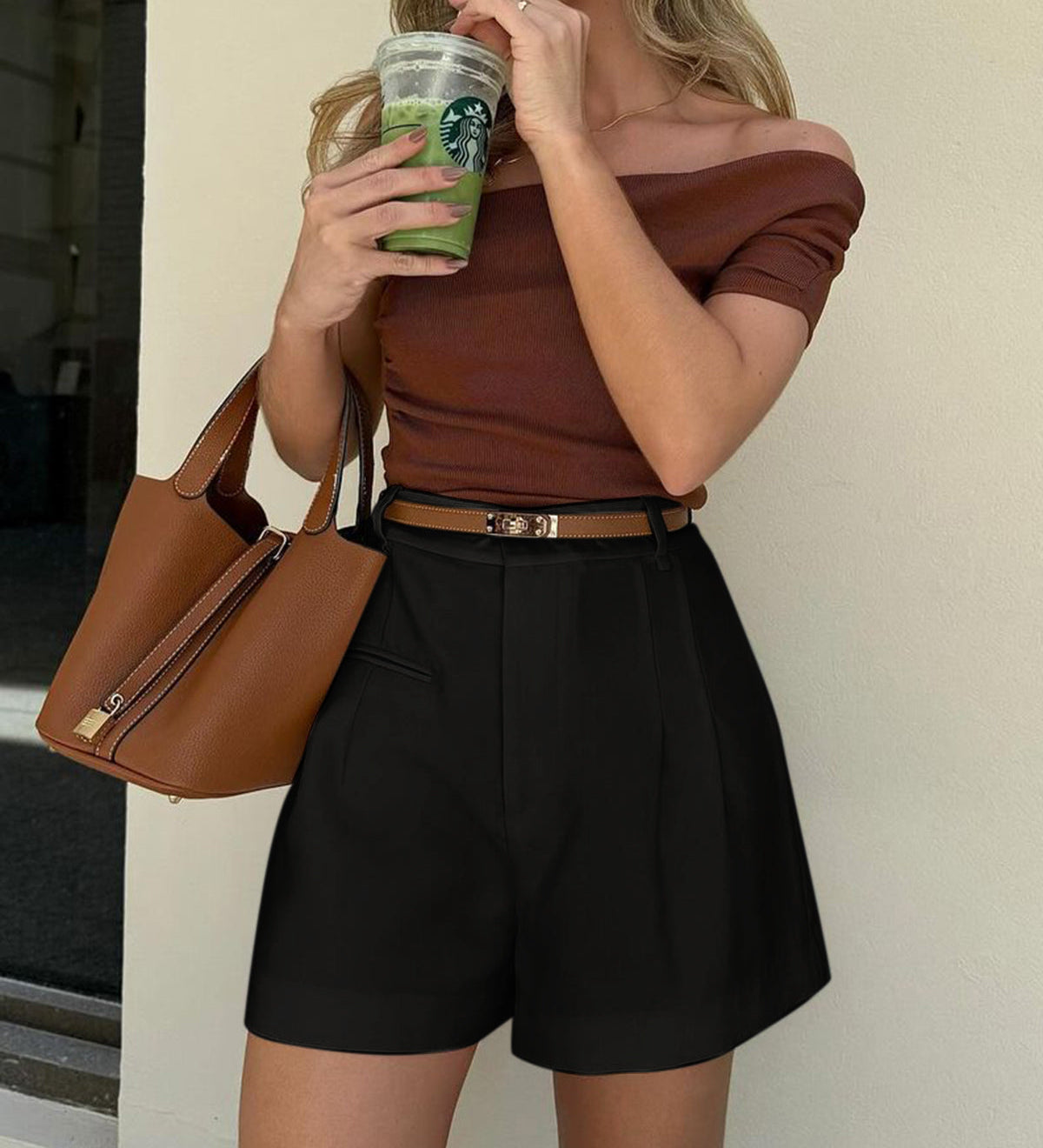 Marloes | Stijlvolle high waist short