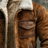 Marcus | Fleece winterjas met waterafstotende stof en winddichte pasvorm
