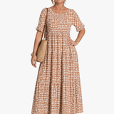 Elise | Elegante Luchtige Midi-Jurk