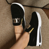 Orthopedische sneakers met brede teenruimte en voetboogondersteuning