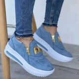 Orthopedische sneakers met brede teenruimte en voetboogondersteuning
