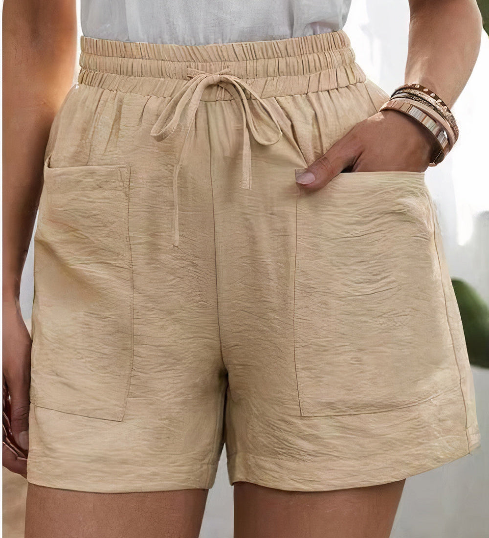Daphne | Luchtige paperbag short