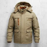 Cargo Winterjas met Fleecevoering en Waterbestendige Schaal