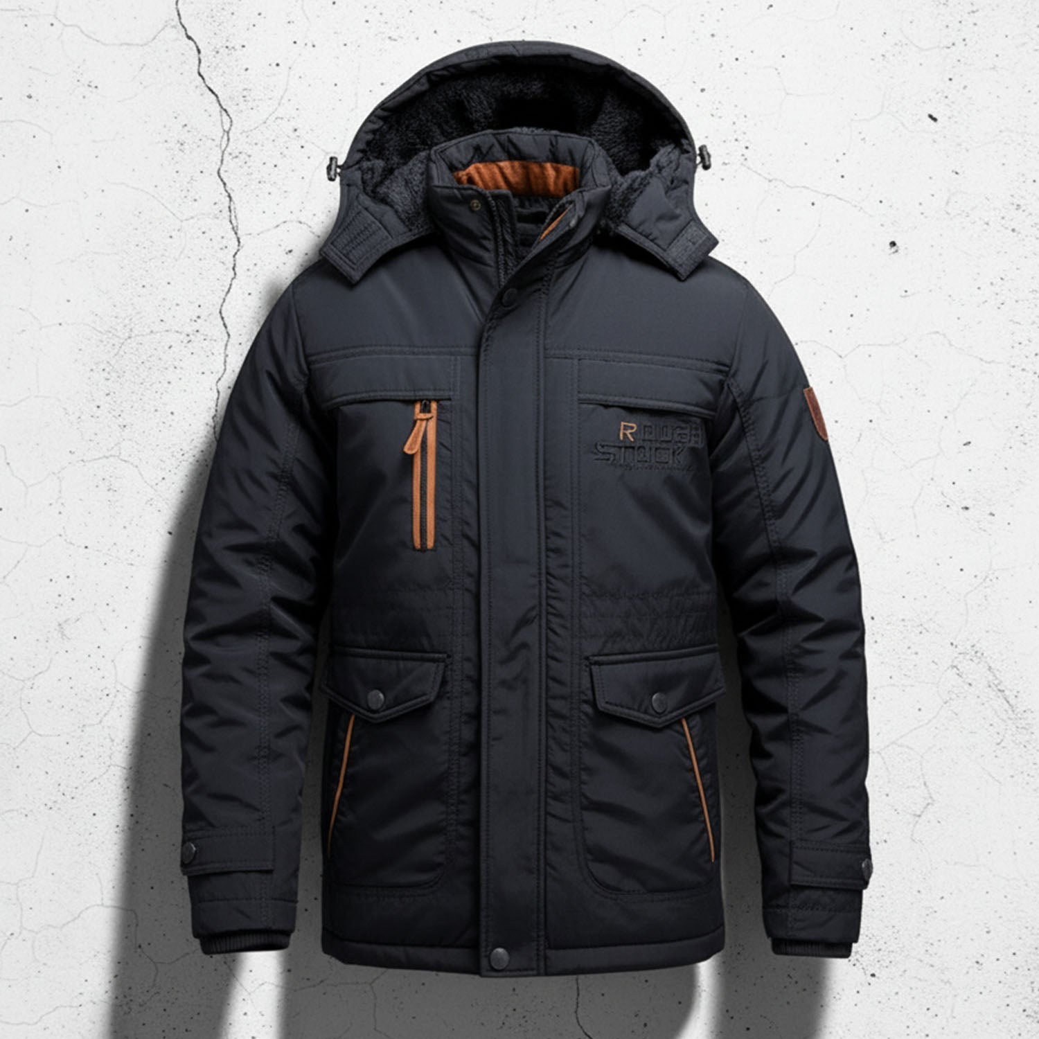 Cargo Winterjas met Fleecevoering en Waterbestendige Schaal