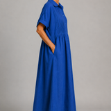 Celina | Elegante Maxi Zomerjurk met V-Hals