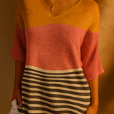 Gebreide top met lichte knit blend voor dagelijks comfort