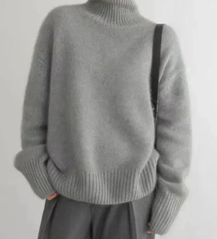 Leia | Wollen Turtleneck met tijdloze pasvorm en zachte warmte