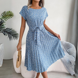 Strandjurk met casual pasvorm en zomerse uitstraling