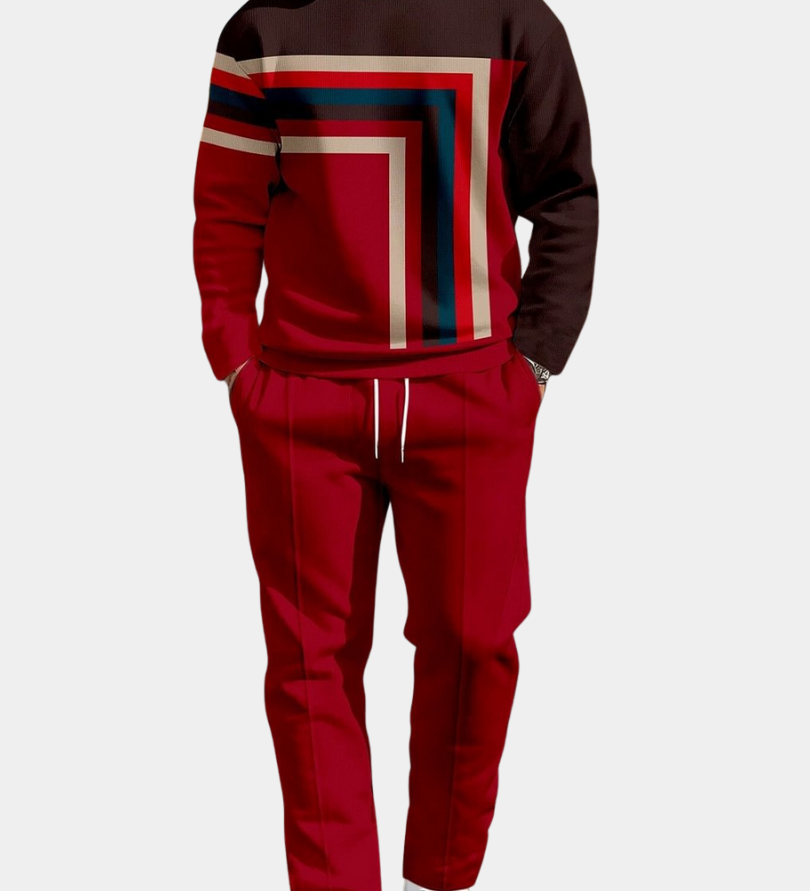 Sportset met grafisch design en comfort voor dagelijks gebruik