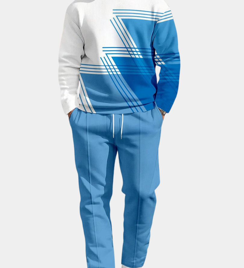 Sportset met grafisch design en comfort voor dagelijks gebruik