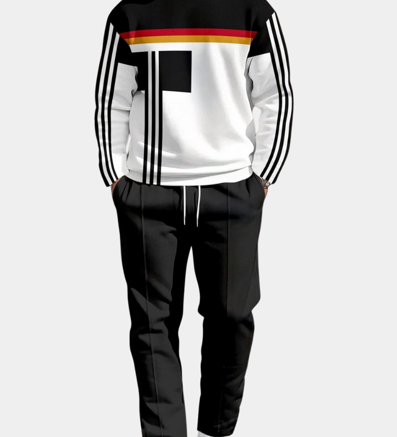 Sportset met grafisch design en comfort voor dagelijks gebruik