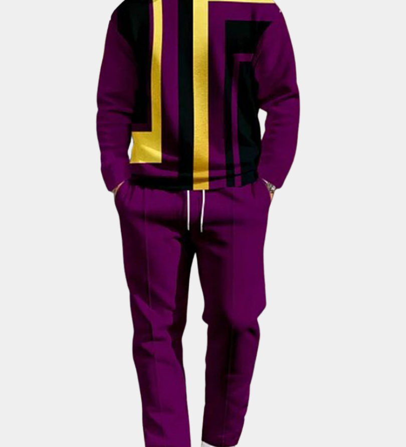Sportset met grafisch design en comfort voor dagelijks gebruik