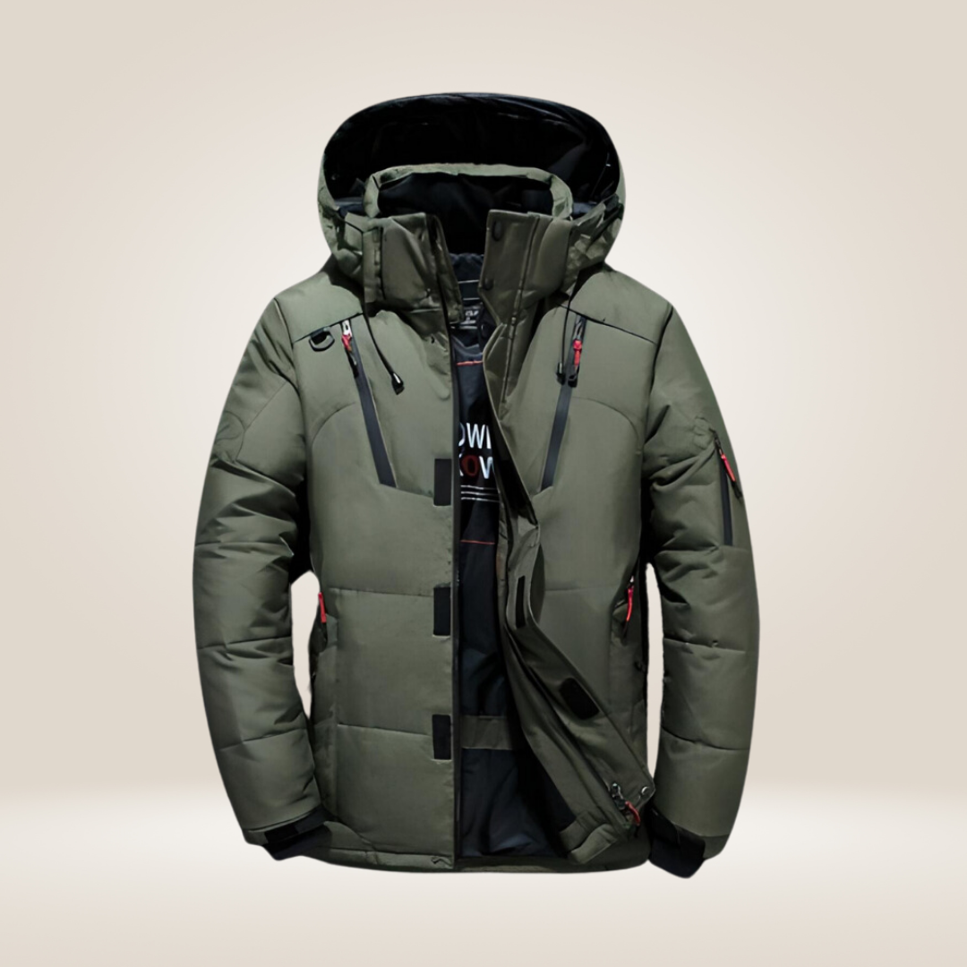 Winterjas met waterafstotende coating en warme isolatie