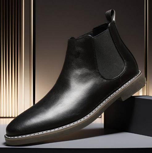 Chelsea Boots met strak silhouet en veelzijdige stijl