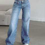 Amelie | Jeans met relaxte pasvorm en trendy design voor elke dag