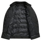 Donsjack met blazer-snit en premium eendendonsvulling