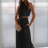 Romée | Tweedelige set met top en broek voor een elegante uitstraling